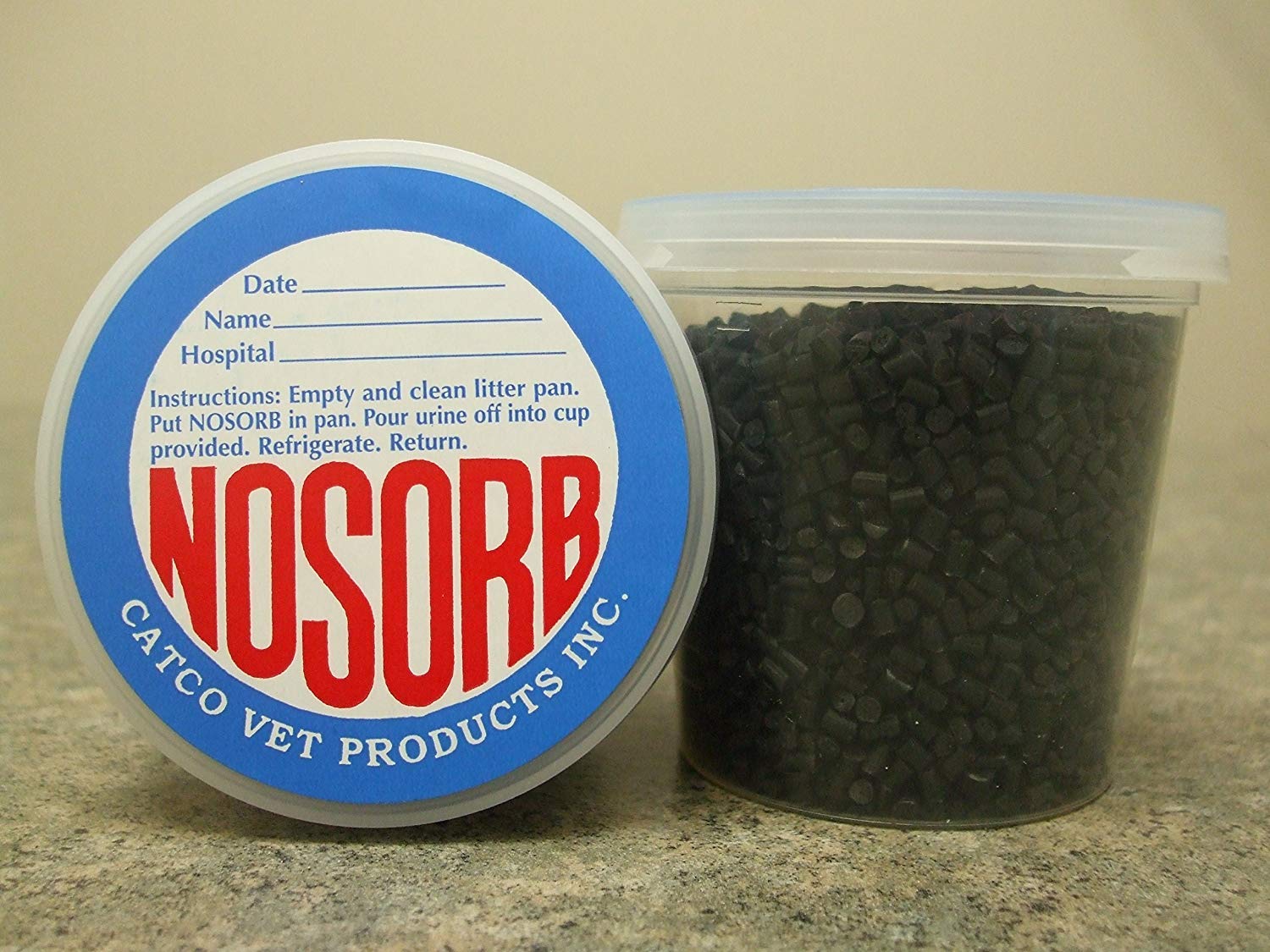 NOSORB arena para gatos no absorbente, facilita recolección de orina en casa