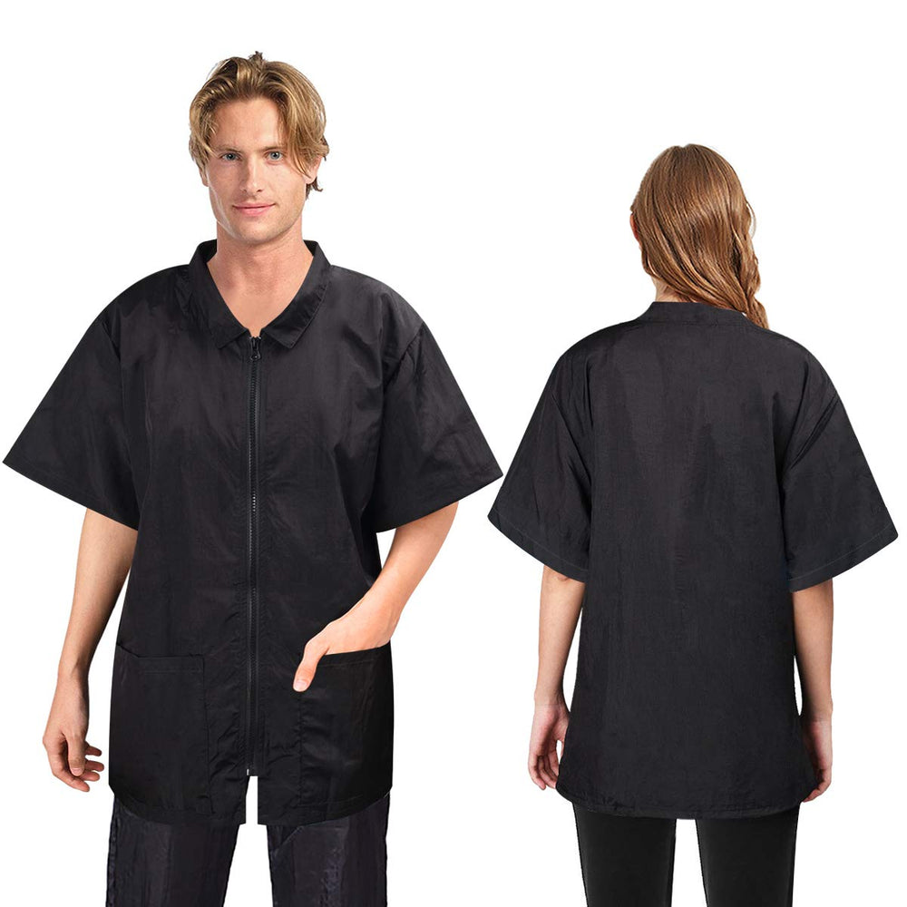 Noverlife chaqueta de cuidado de mascotas con cremallera completa, fácil de vestir para sesiones profesionales.