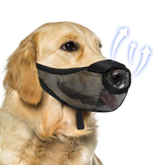 NOWAWEVE bozal para perro con abertura frontal facilita la respiración durante paseos.