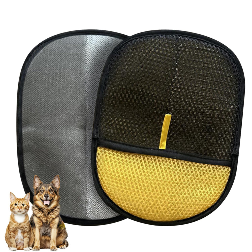 NoWoof guante-eliminapelo-mascotas-frontal: elimina pelo suave de ropa y tapicería.