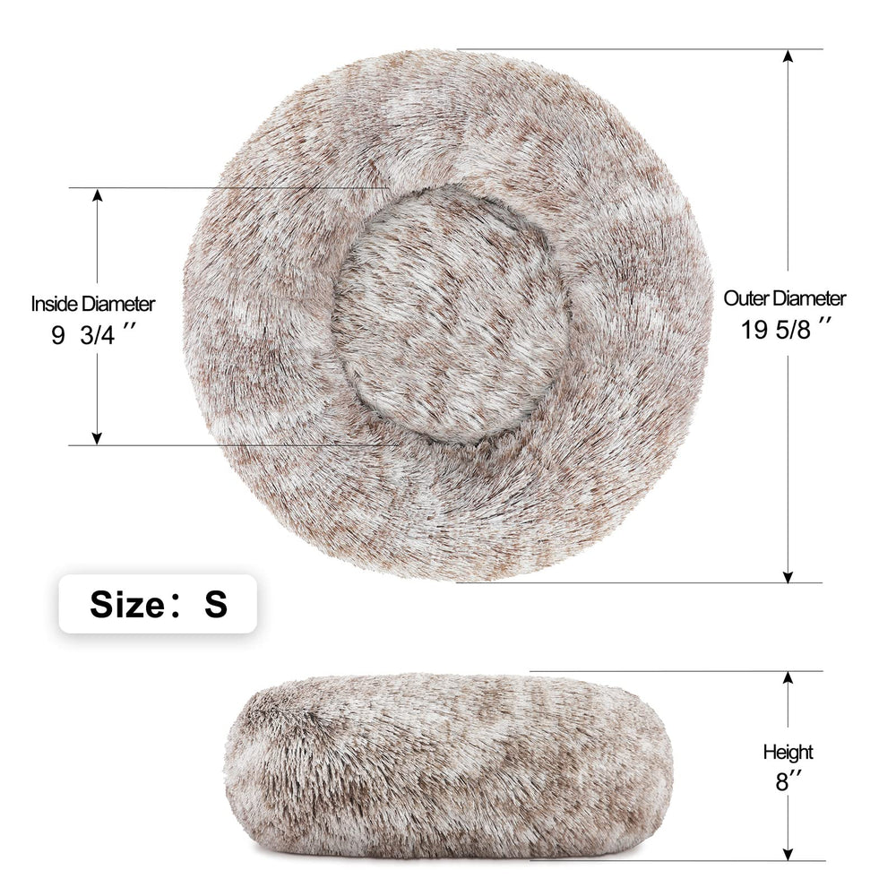 NOYAL Cama Donut base antideslizante para mayor estabilidad.