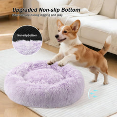 NOYAL Cama Donut base antideslizante mantiene estable la cama.