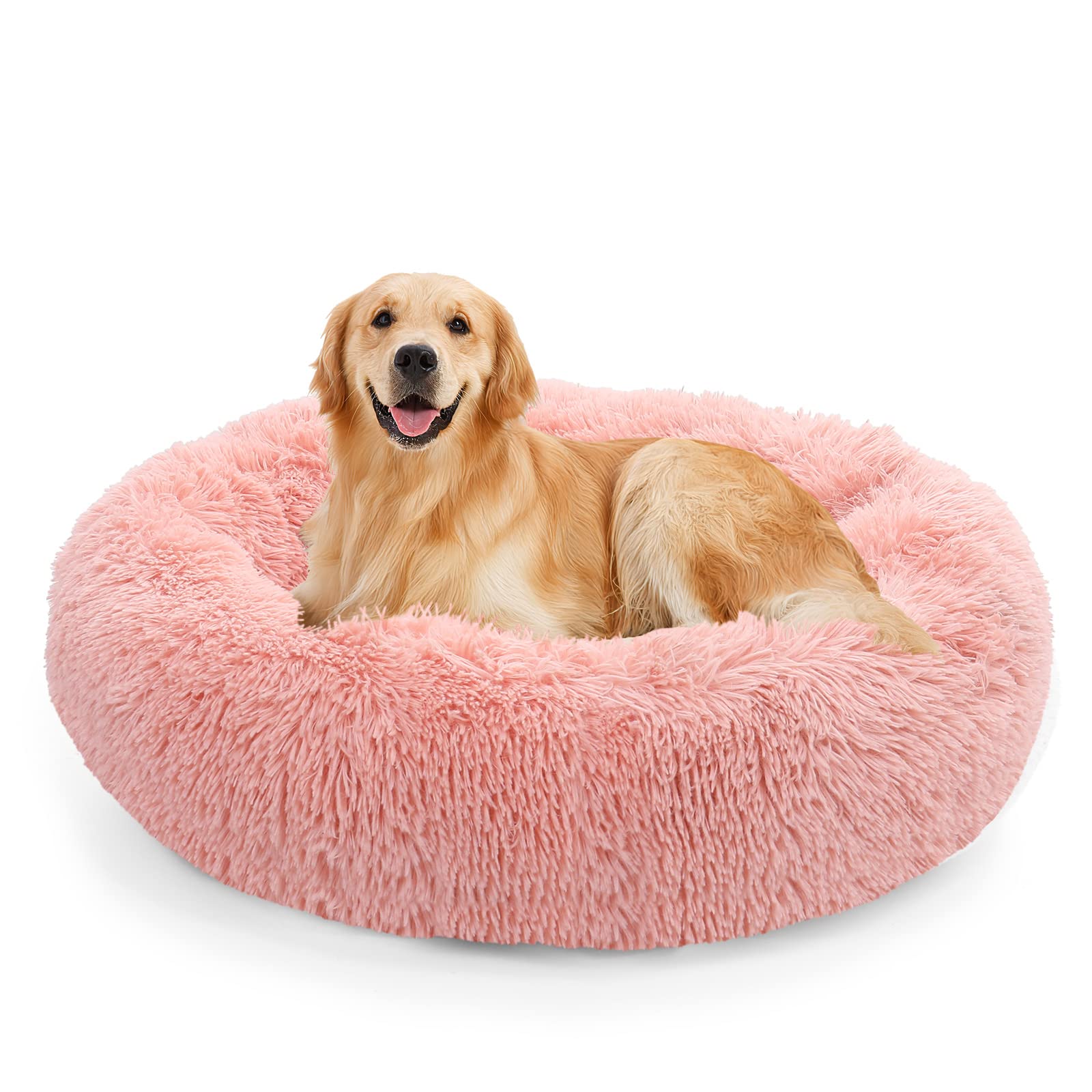 NOYAL Cama Donut Calma: vista frontal invita al descanso suave.