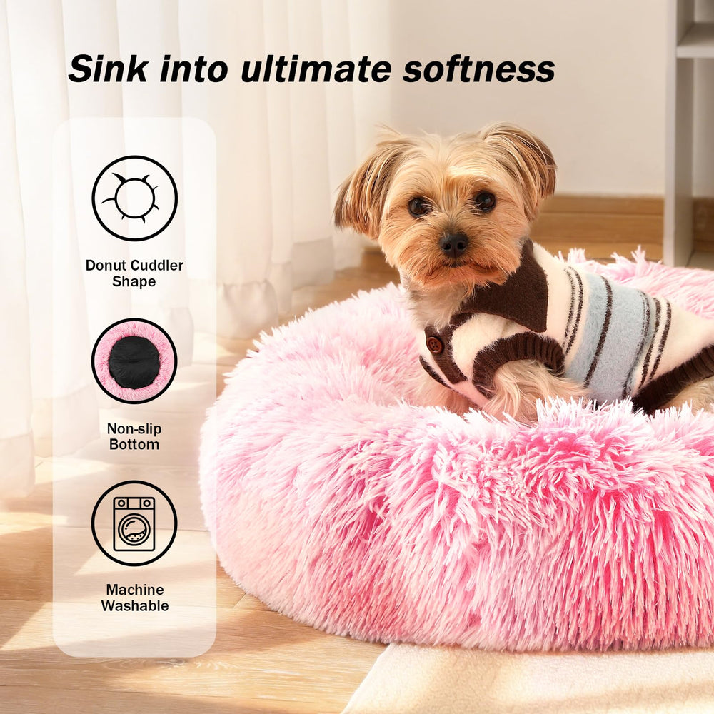 NOYAL Cama Donut interior acogedor para acurrucarse tras el paseo.