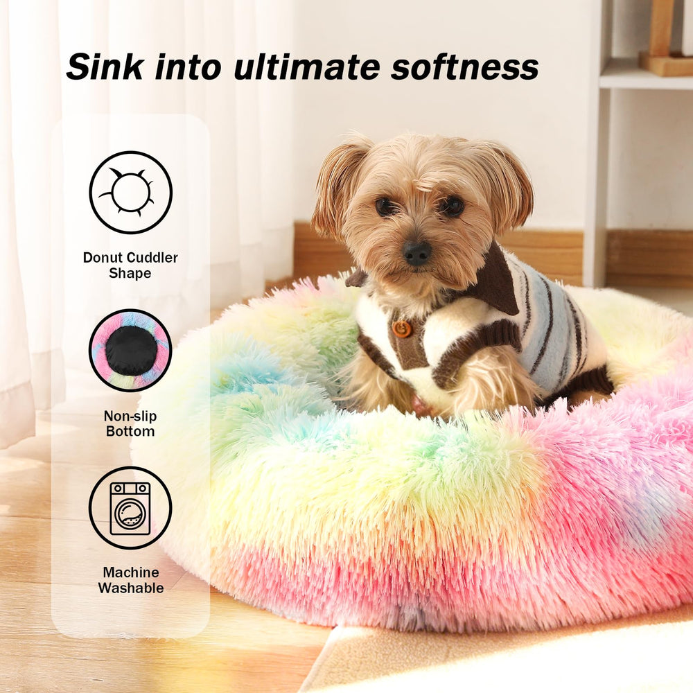 NOYAL cama donut: funda lavable para limpieza rápida e higiene diaria.