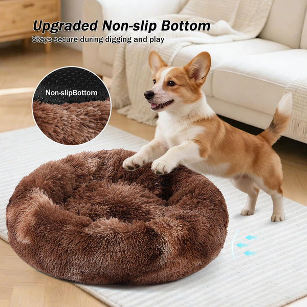 NOYAL cama dona para perros con base impermeable y antideslizante protege el suelo