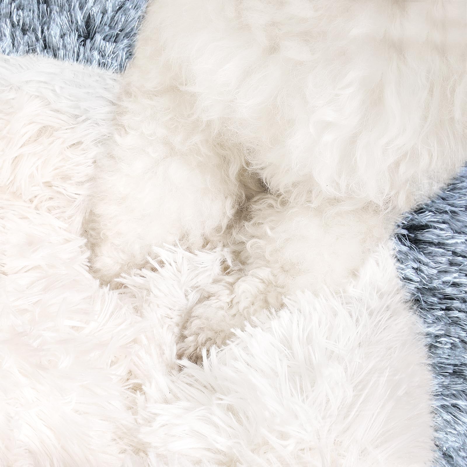 NOYAL cama-perro-donut-capucha base impermeable facilita limpieza y evita derrames