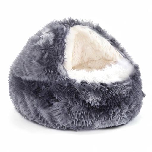 NOYAL cama-donut-capucha fácil de limpiar y mantener higiénica.
