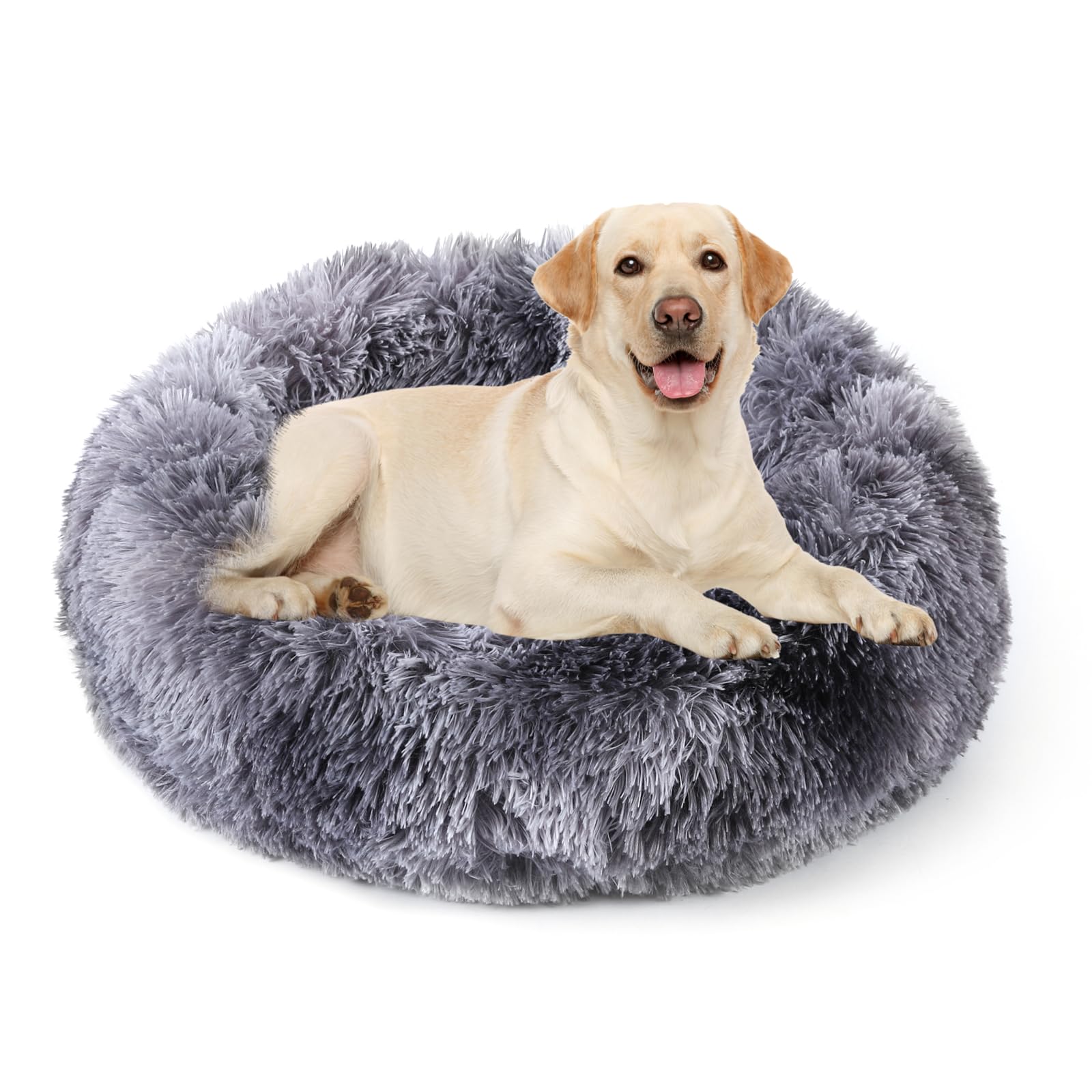 NOYAL cama rosco calmo para perros, sensación de seguridad al dormir.