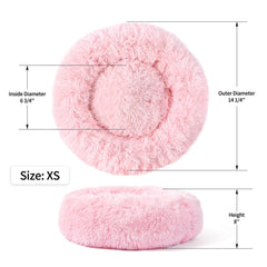 Funda lavable NOYAL para cama rosquilla, limpieza rápida y sencilla.