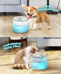 NPET WF100 tanque transparente para ver el nivel de agua