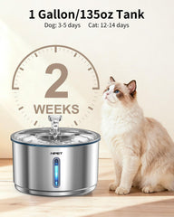 NPET WF210Plus, cuerpo de acero inoxidable para mayor durabilidad y limpieza fácil.
