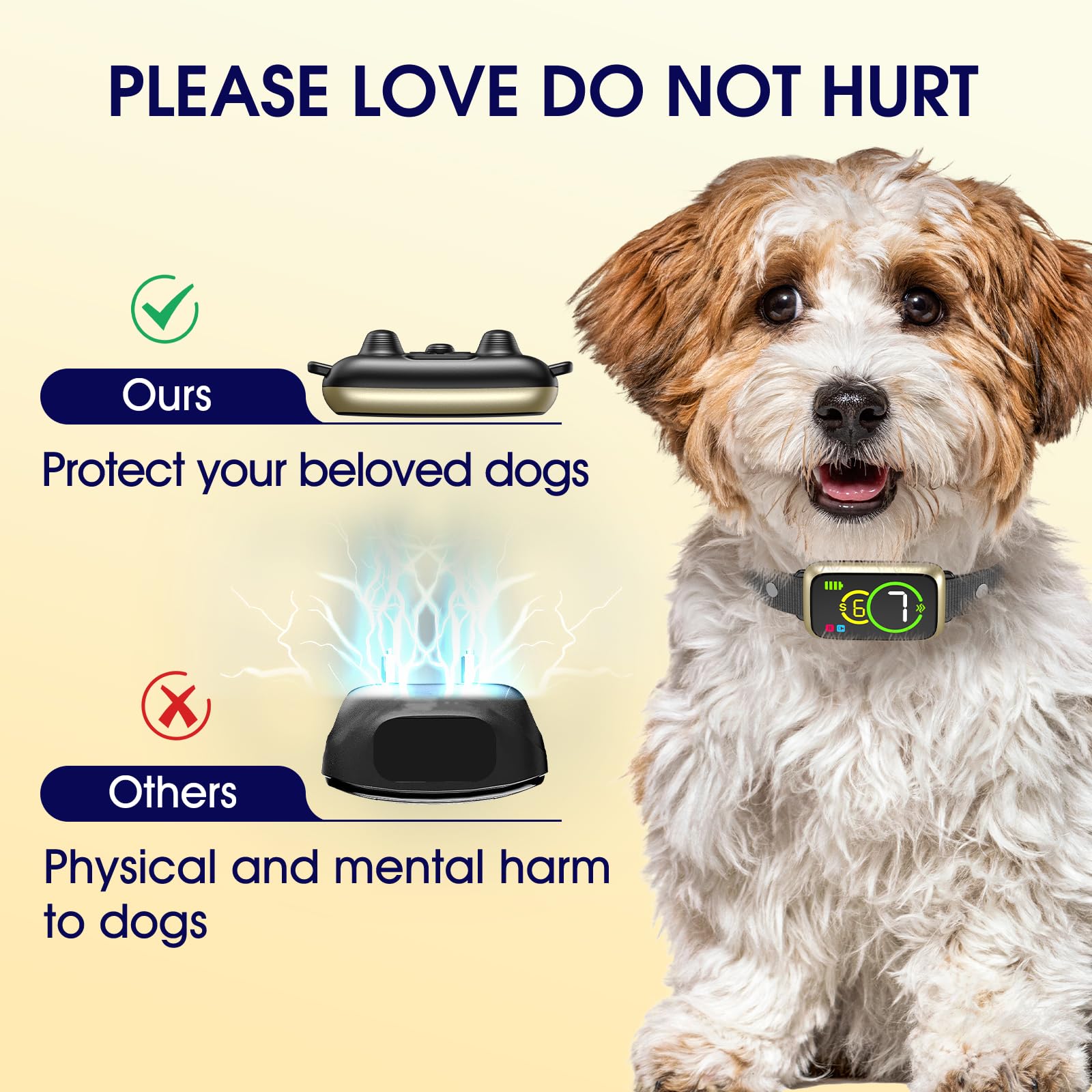 NQQHNN 1S regalo ideal para dueños de perros que buscan tranquilidad