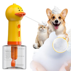NRYDEPET dispensador-jabon-perro-automatico con espuma-densa para baño rapido