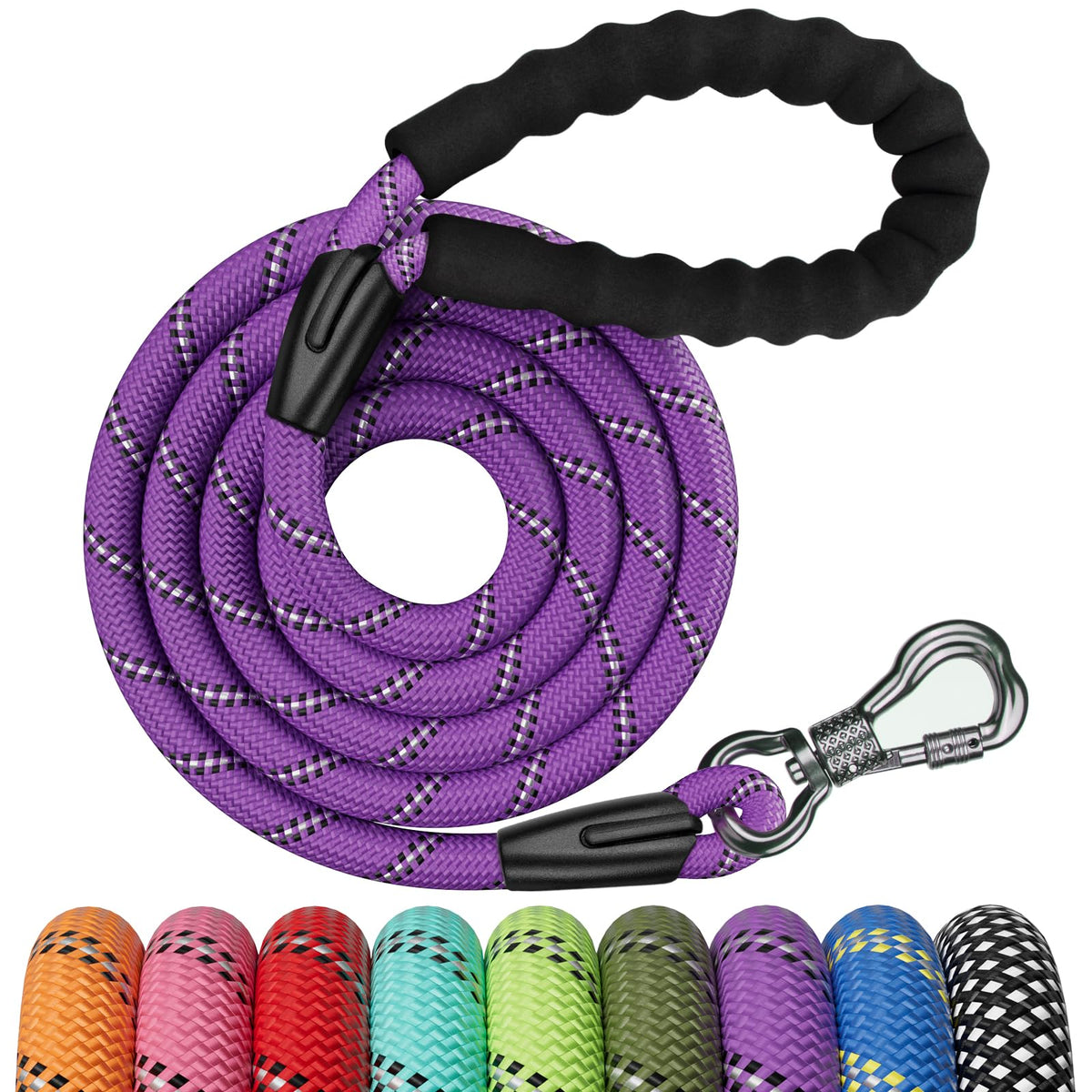 NTR correa para perro con cuerda resistente, adecuado para paseos diarios.