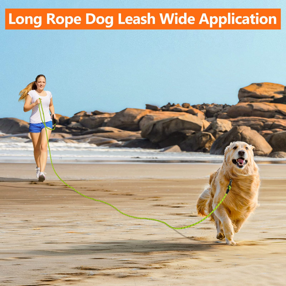 NTR heavy duty dog leash length 15 feet for balanced range and control.