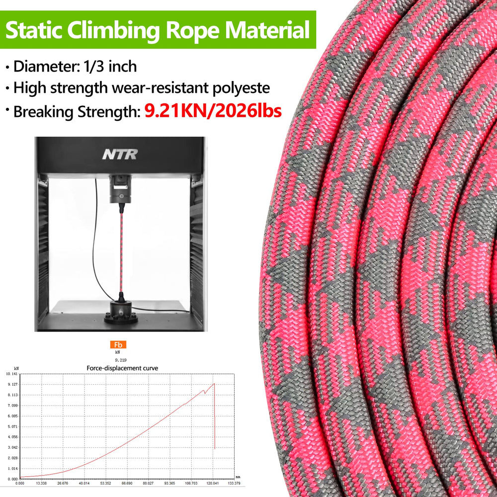 NTR leash shows soft EVA padded handle for comfortable grip.