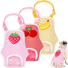 Pañal Nuanchu para perro mujer talla pequeña, ajuste cómodo para perros pequeños.