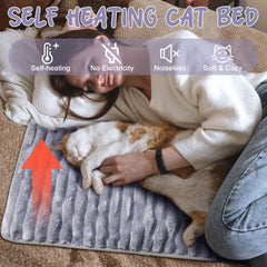 Base antideslizante Nuanchu mantiene estable la cama para mascotas.