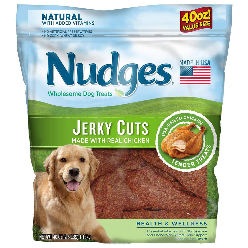 Nudges golosinas de pollo para perros: bienestar diario