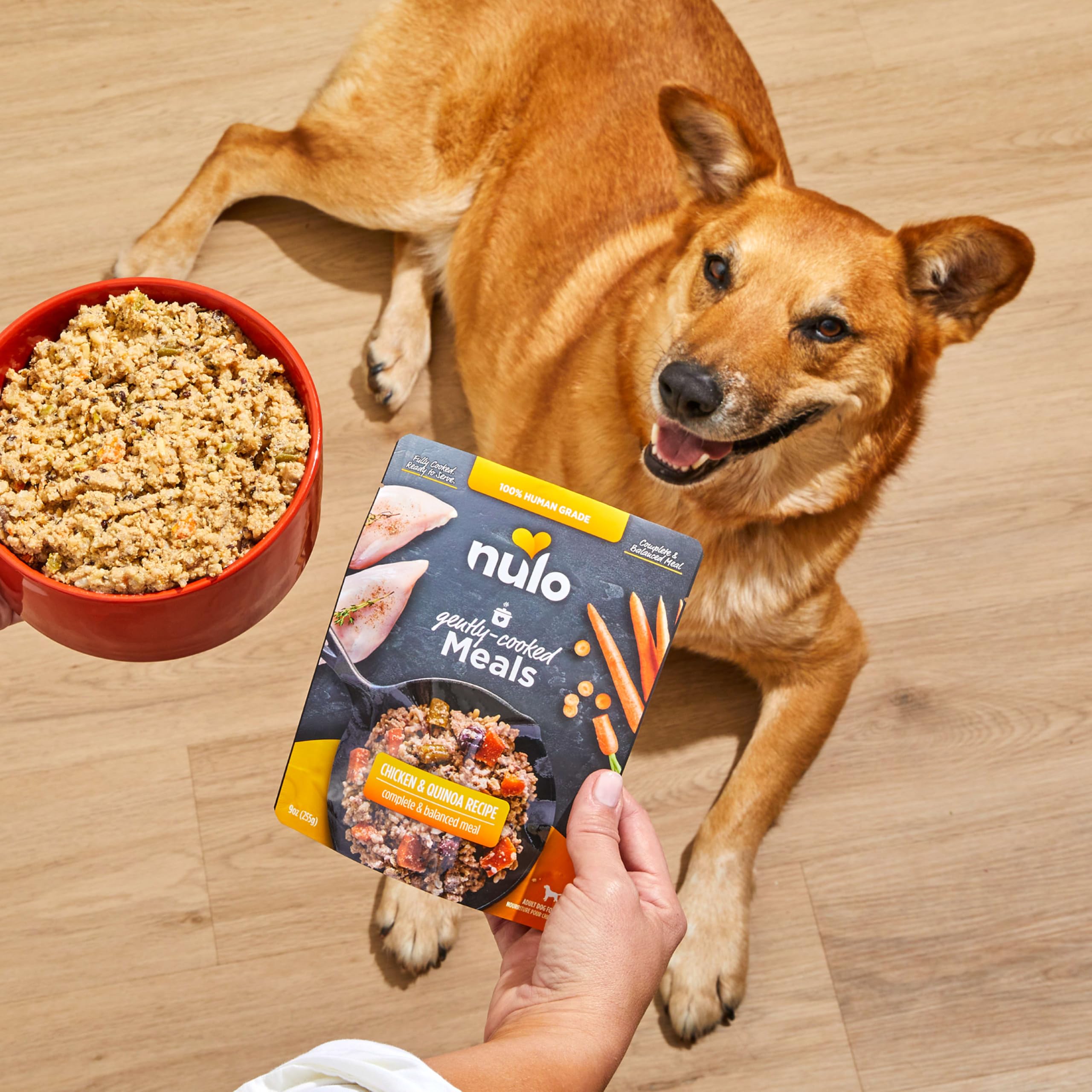Nulo pouch listo para servir, fácil y cómodo