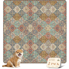 Alfombrilla Nunubaby crema para perros, ideal para entrenamiento en casa.
