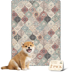 Nunubaby almohadilla lavable para perro de dos capas, alta absorción para el hogar.