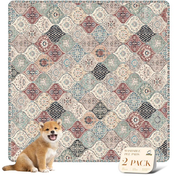 Nunubaby almohadilla para perro con diseño estiloso protege el suelo.