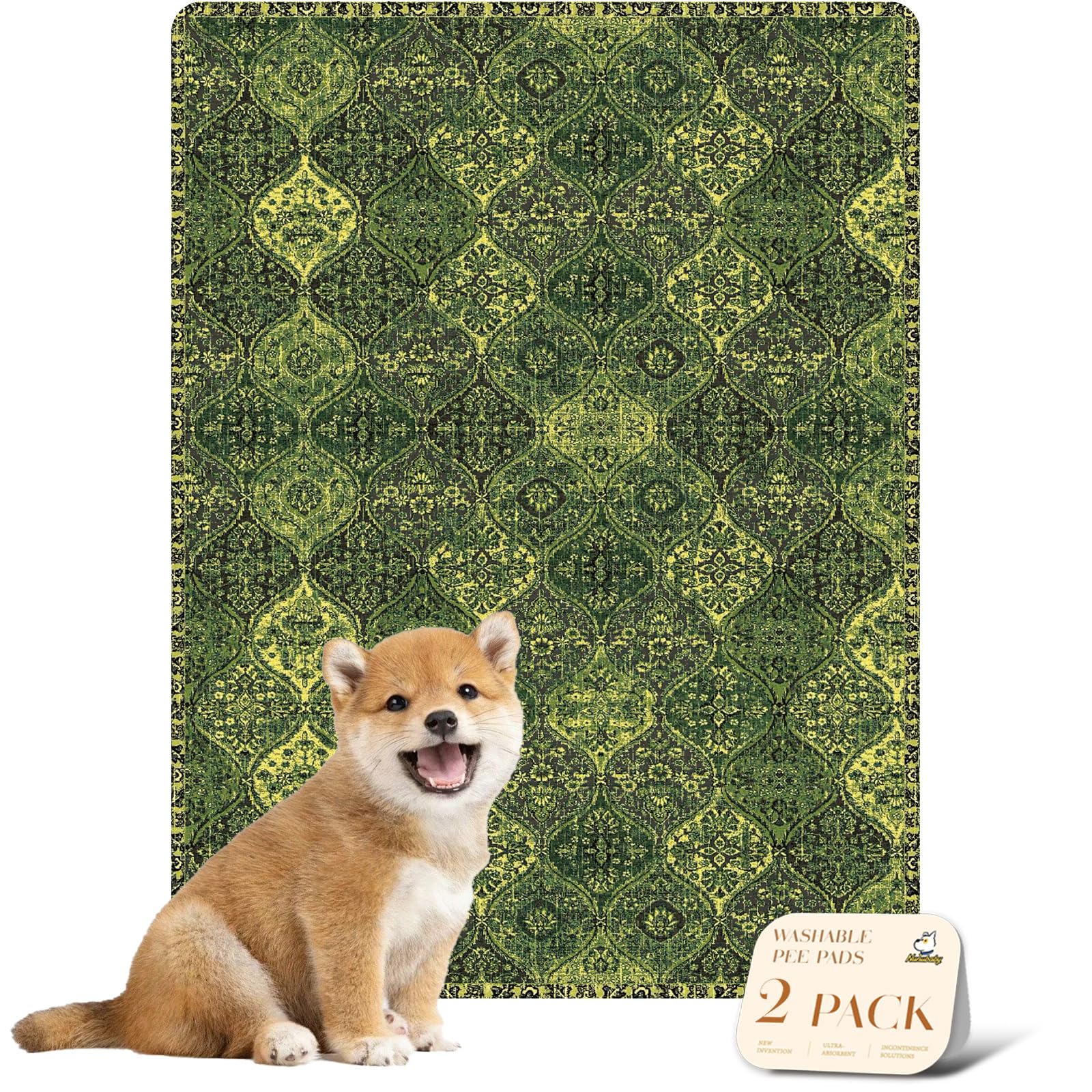 nunubaby pads lavables con estilo para perros protegen tus suelos