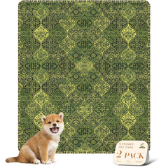 Nunubaby tapete higienico lavable para perros 31x36, protege su suelo y añade estilo.
