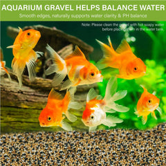 Grava NUPICK para acuario: pH estable para un hábitat neutro.