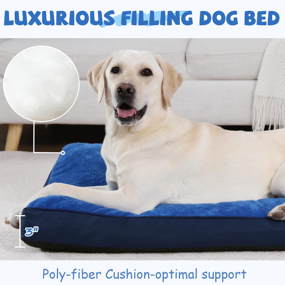 NUPIDA Cama jaula perro base antideslizante mantiene la cama fija.