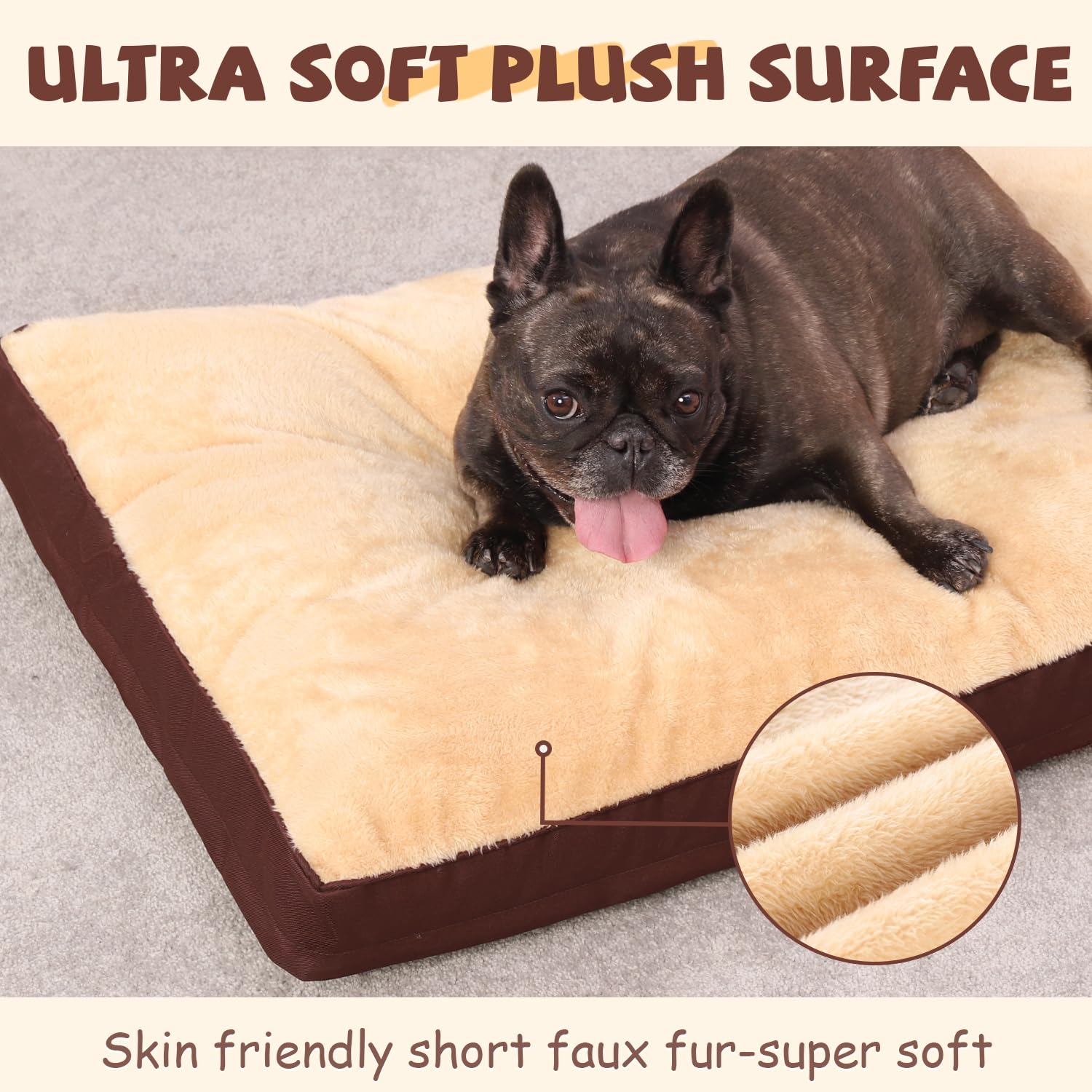 Cama NUPIDA con capa impermeable para protección frente a accidentes