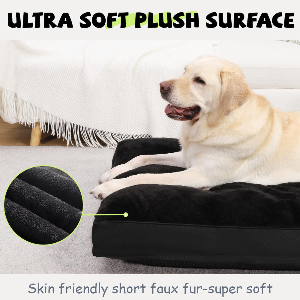 Cama de lujo NUPIDA acolchada, sensación suave para tu perro.