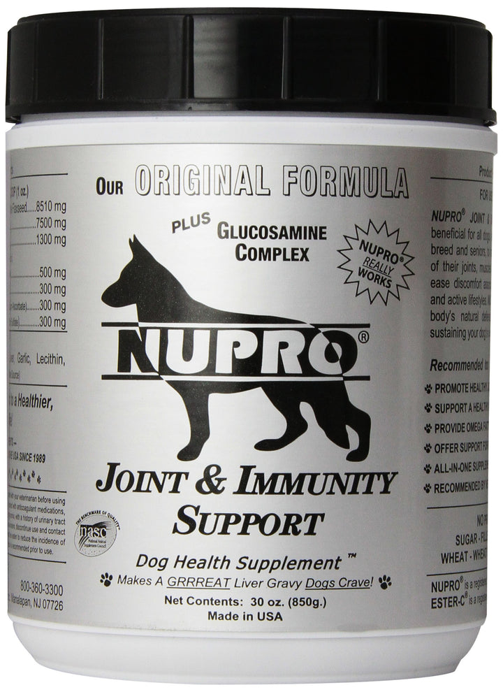 Nupro, botella de apoyo articular facilita movilidad diaria de tu perro.
