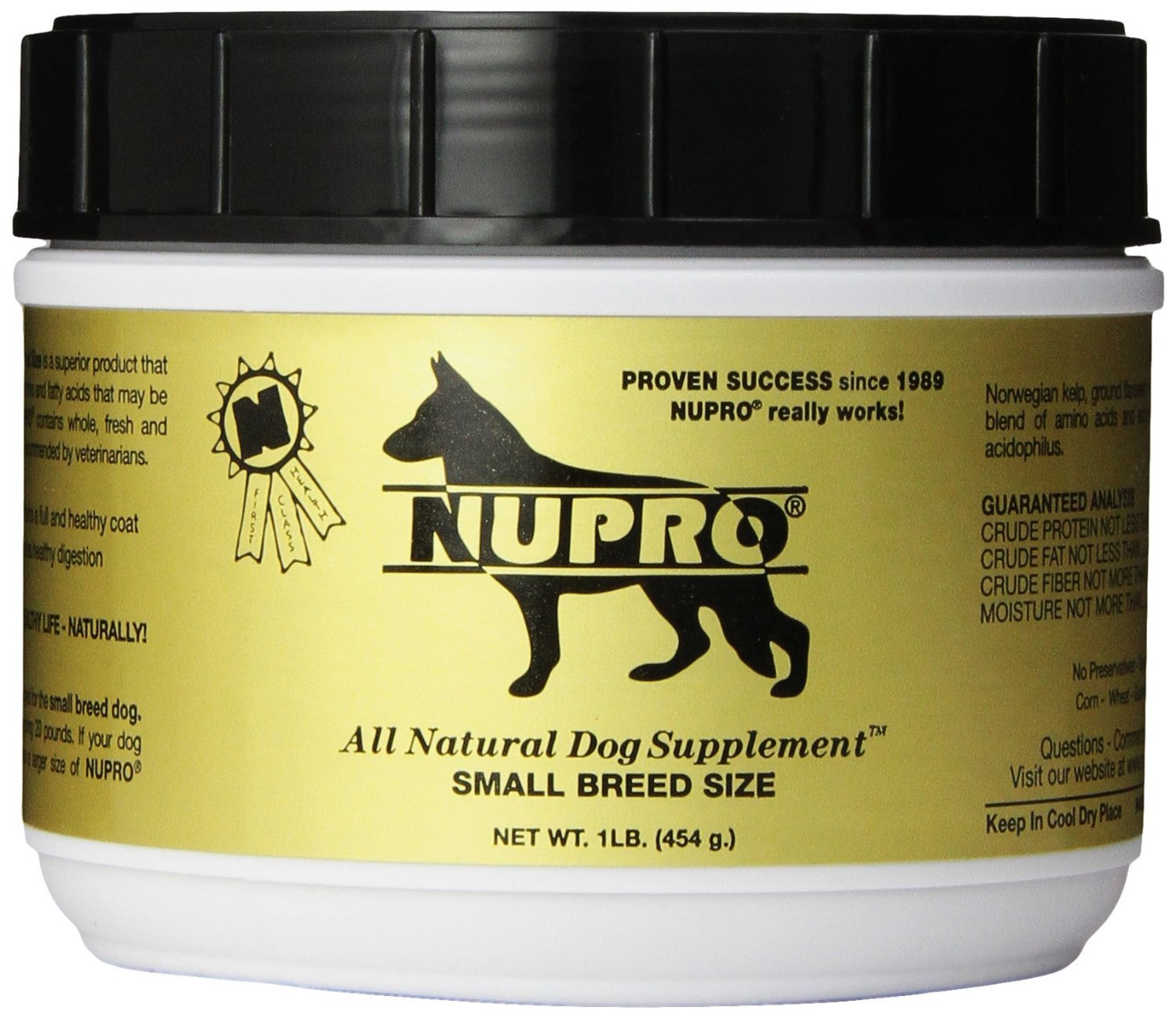 Nupro Nutri-Pet, bote de 1 libra, apoyo a la movilidad de perros.