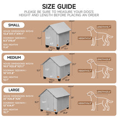 NUROMY caseta para perros cama desmontable y funda lavable.