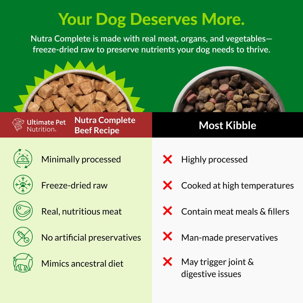 Nutra Complete bocados nutritivos para vitalidad diaria.