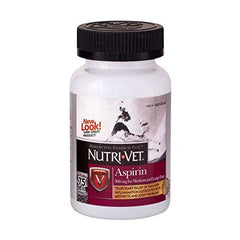 Nutri-Vet Aspirina masticable para perro grande, paquete doble para conveniencia.