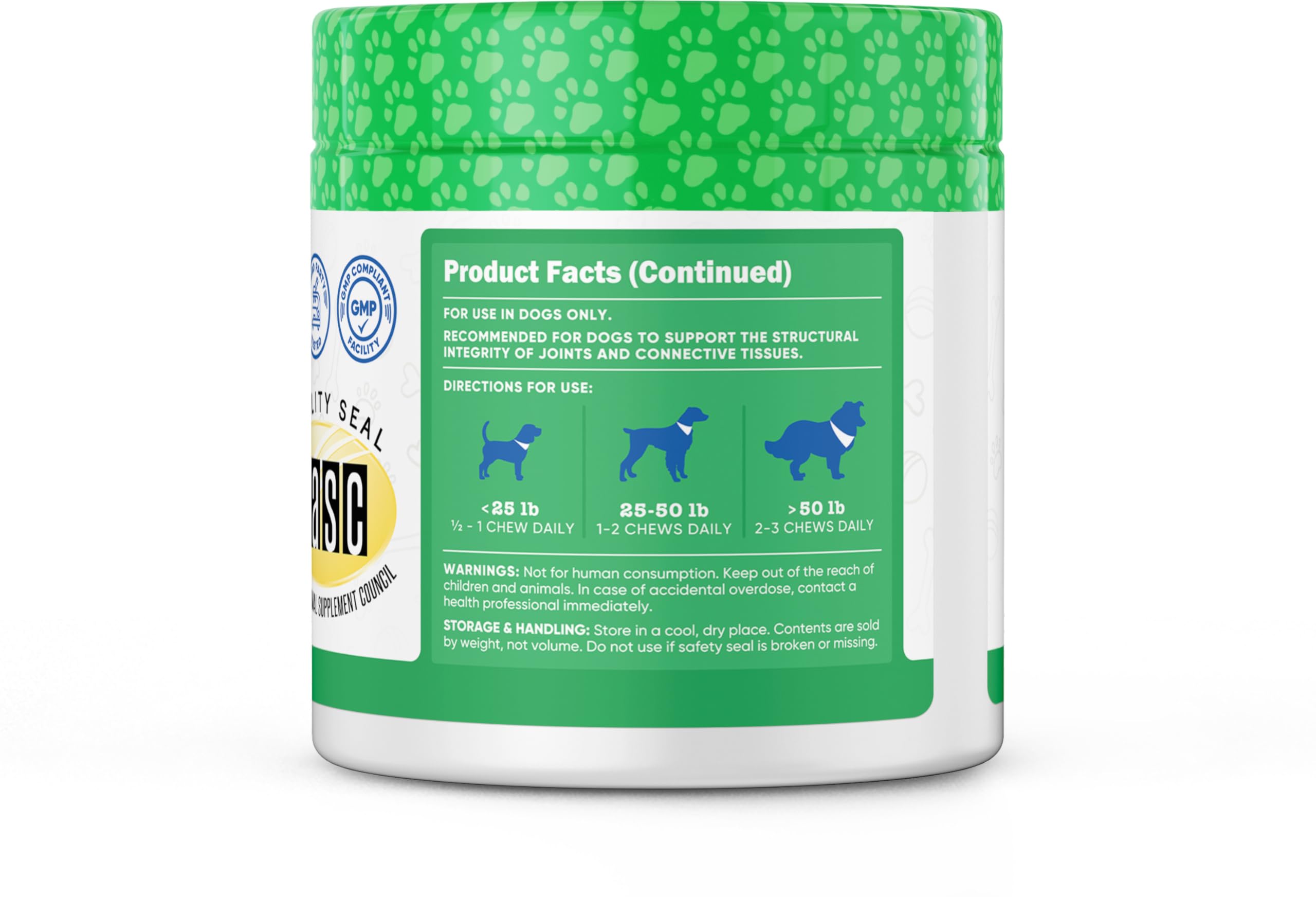 Certificación NASC garantiza calidad y seguridad para tu mascota.