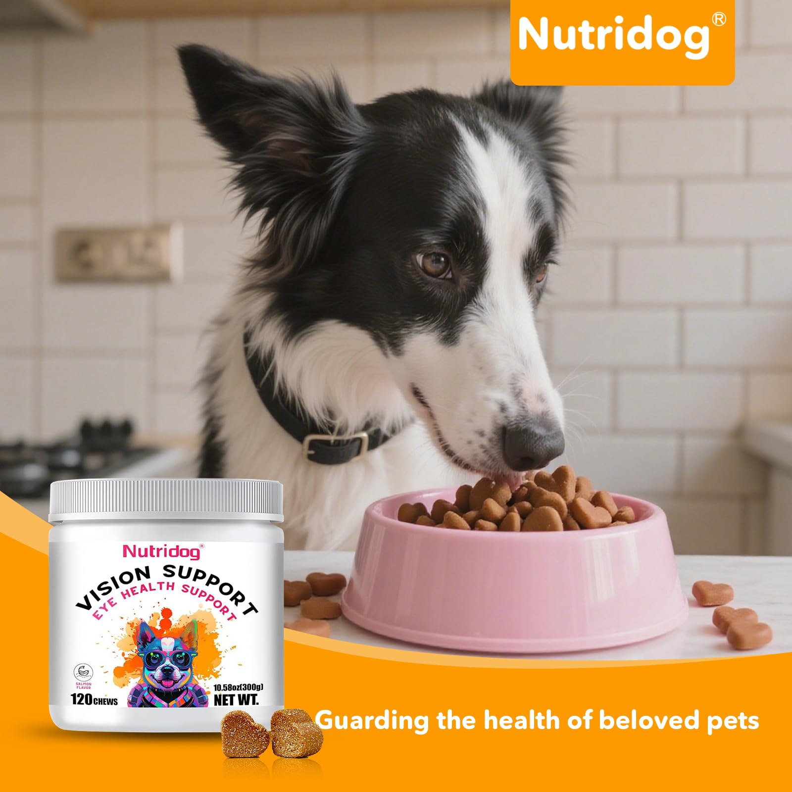 Nutridog: extracto de calendula para ojos de perro, bienestar ocular.