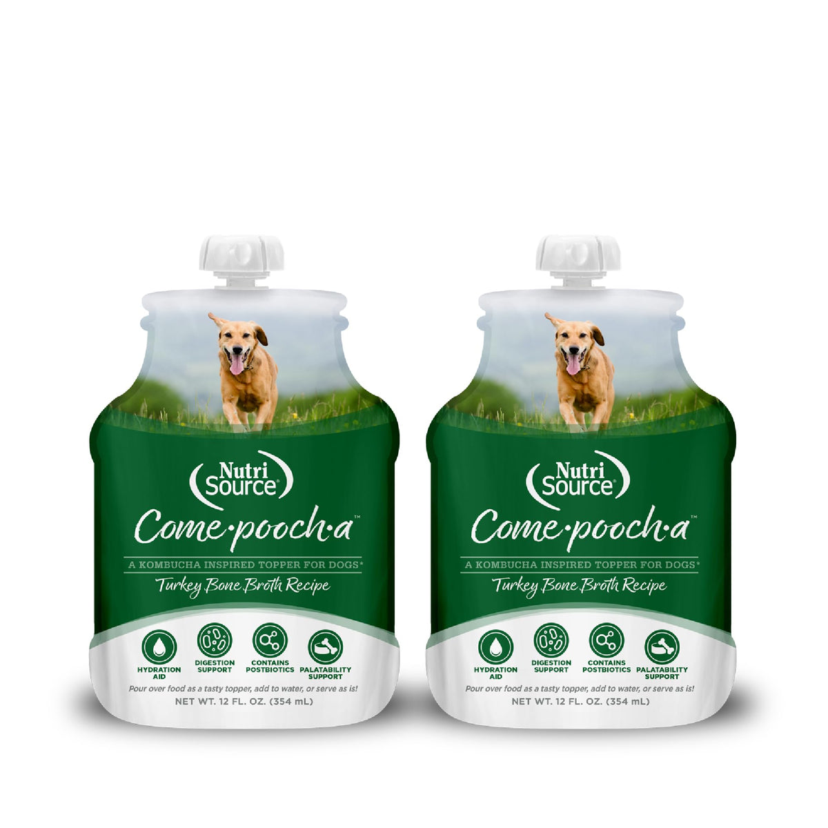 NutriSource Come-Pooch-A: verter caldo de pavo para realzar la comida del perro.