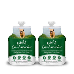 NutriSource Come-Pooch-A: verter caldo de pavo para realzar la comida del perro.