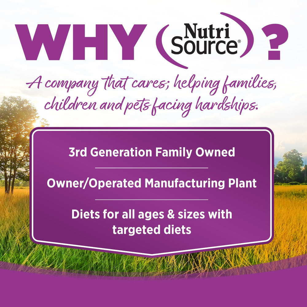 NutriSource fórmula con grano incluido, prebióticos y probióticos para digestión saludable