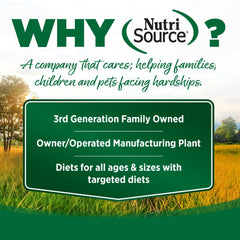 NutriSource etiqueta nutricional pavo arroz para todas las etapas