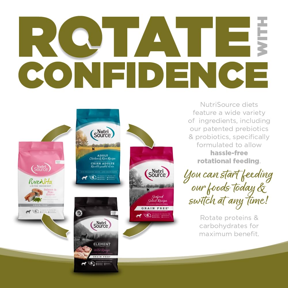 NutriSource Pure Vita antioxidantes Sel-Plex y DHA para salud celular.