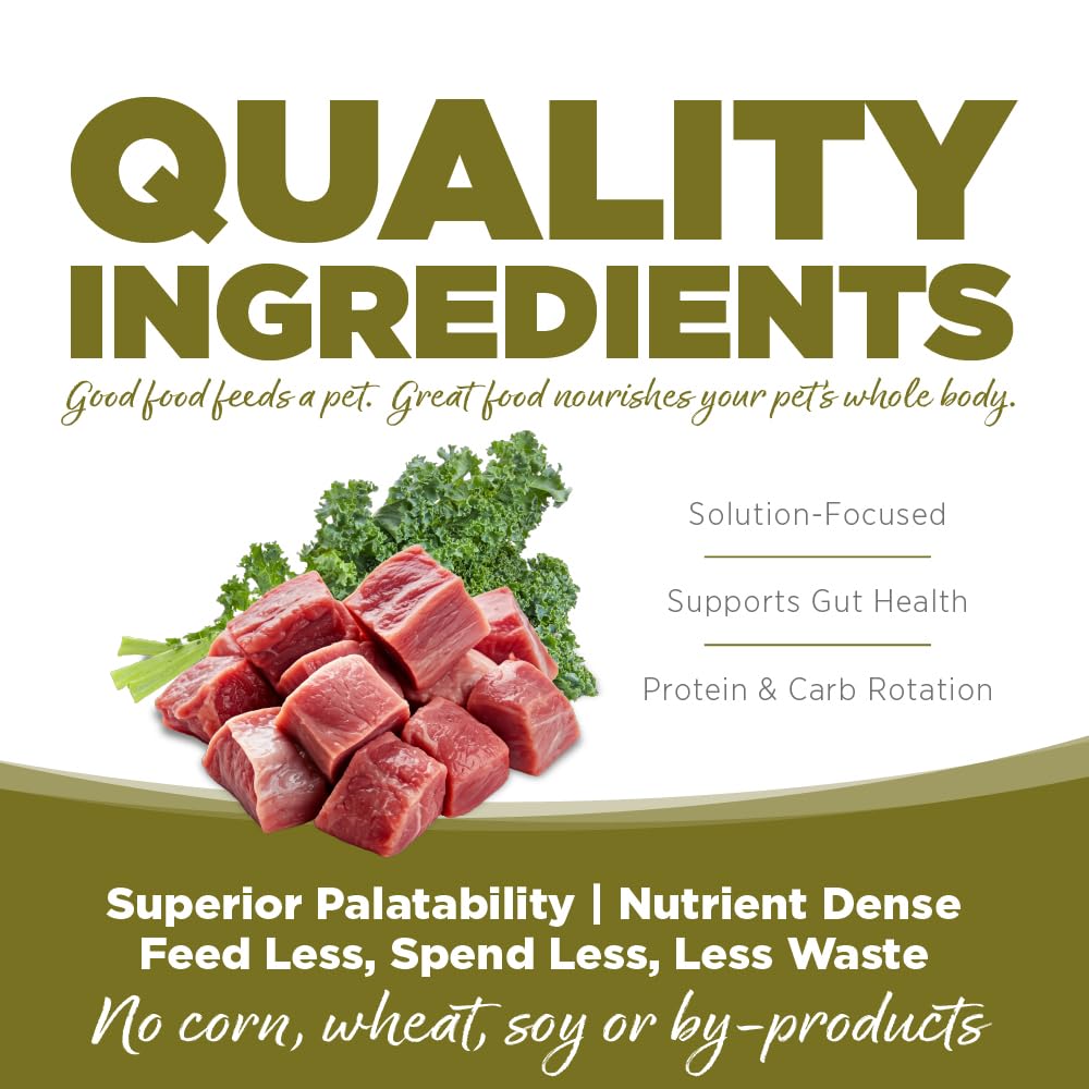 NutriSource Pure Vita omega-3-6 para piel y pelaje saludables.