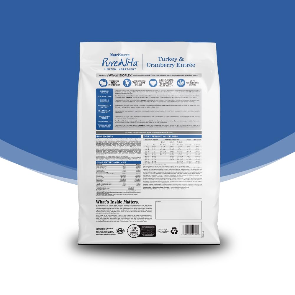 BIO-MOS prebiótico favorece tracto intestinal en NutriSource Pure Vita.