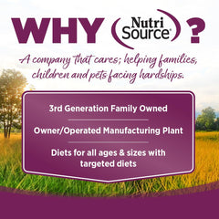 NutriSource Pure Vita croquetas con probióticos recubiertos para absorción rápida.