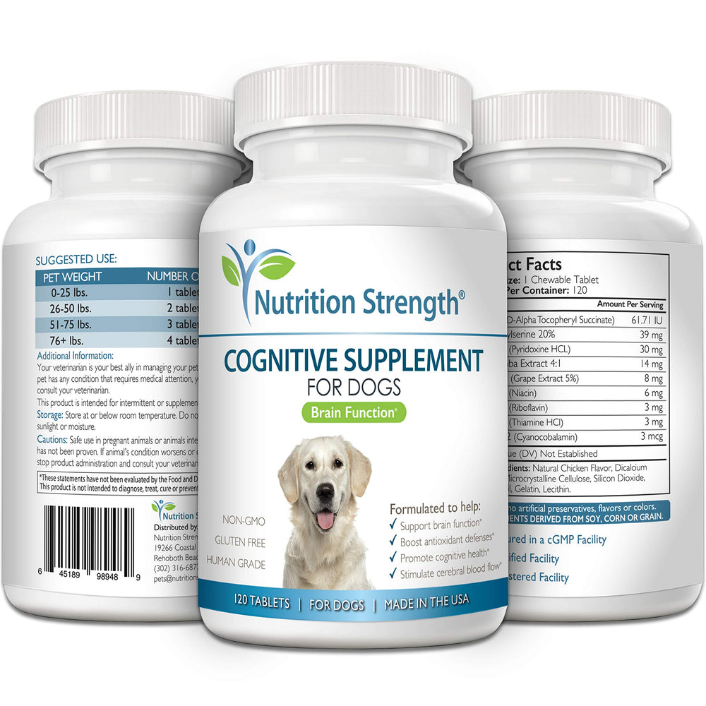 Nutrition Strength beneficios para perros mayores con apoyo nutricional diario